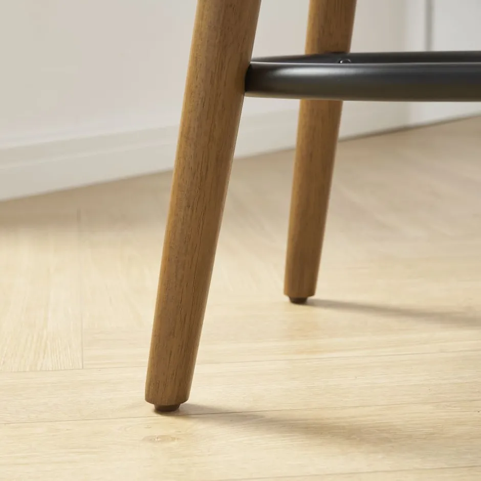 Fashion Abel Leather Counter Stool Stools & Bar Stools|Small Dining Room Furniture