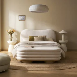 Online Alba Fluted Ceramic Table Lamp Lighting And Lamps