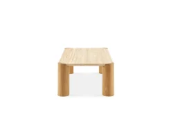 Discount Albie Travertine Rectangular Coffee Table Coffee Tables