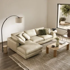 Discount Albie Travertine Rectangular Coffee Table Coffee Tables