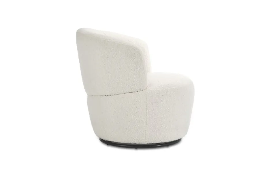 Best Amber Bouclé Swivel Chair, Snow Armchairs And Accent Chairs