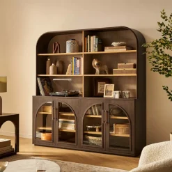 Clearance Arcadia Large Hutch Shelves & Bookcases|Tv Stands