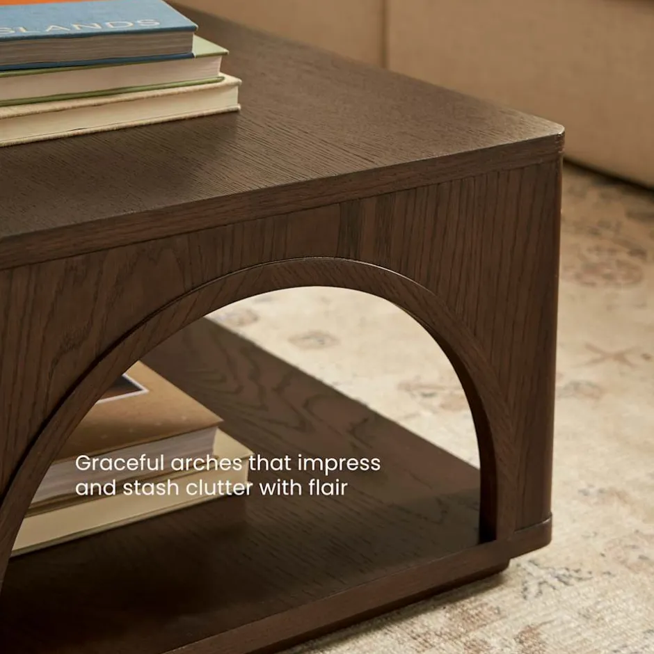 New Arcadia Side Table Small Space Storage|Nightstands & Bedside Tables