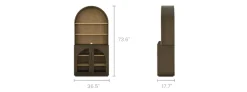 Fashion Arcadia Storage Combination Small Space Storage|Shelves & Bookcases