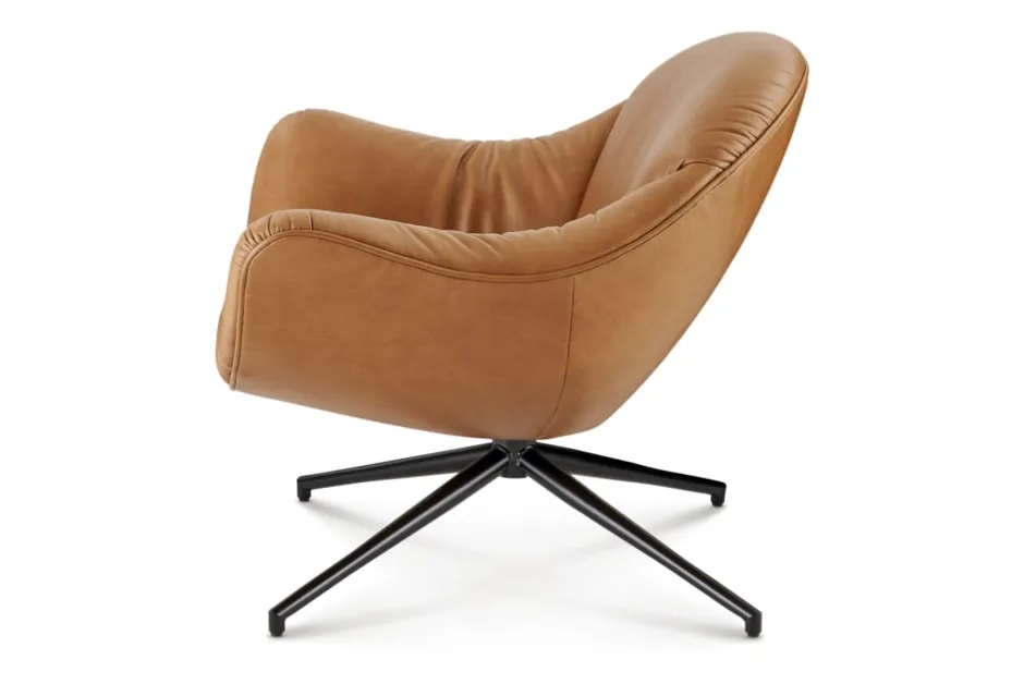 Hot Arden Leather Swivel Armchair Armchairs And Accent Chairs