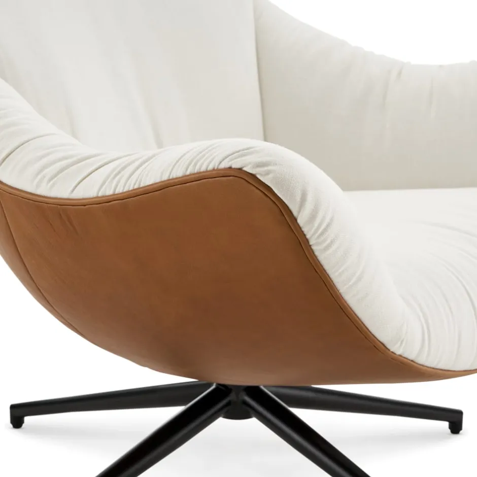 Fashion Arden Performance Fabric Swivel Armchair Armchairs And Accent Chairs