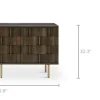 Fashion Ariel Sideboard, Caramel Oak Sideboards & Buffet Cabinets