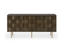 Fashion Ariel Sideboard, Caramel Oak Sideboards & Buffet Cabinets