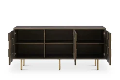 Fashion Ariel Sideboard, Caramel Oak Sideboards & Buffet Cabinets