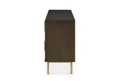 Fashion Ariel Sideboard, Caramel Oak Sideboards & Buffet Cabinets