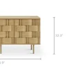 Fashion Ariel Sideboard, Whitewashed Oak Sideboards & Buffet Cabinets