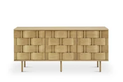 Fashion Ariel Sideboard, Whitewashed Oak Sideboards & Buffet Cabinets