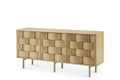 Fashion Ariel Sideboard, Whitewashed Oak Sideboards & Buffet Cabinets