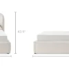 Fashion Auburn Performance Bouclé Storage Bed Beds & Bed Frames