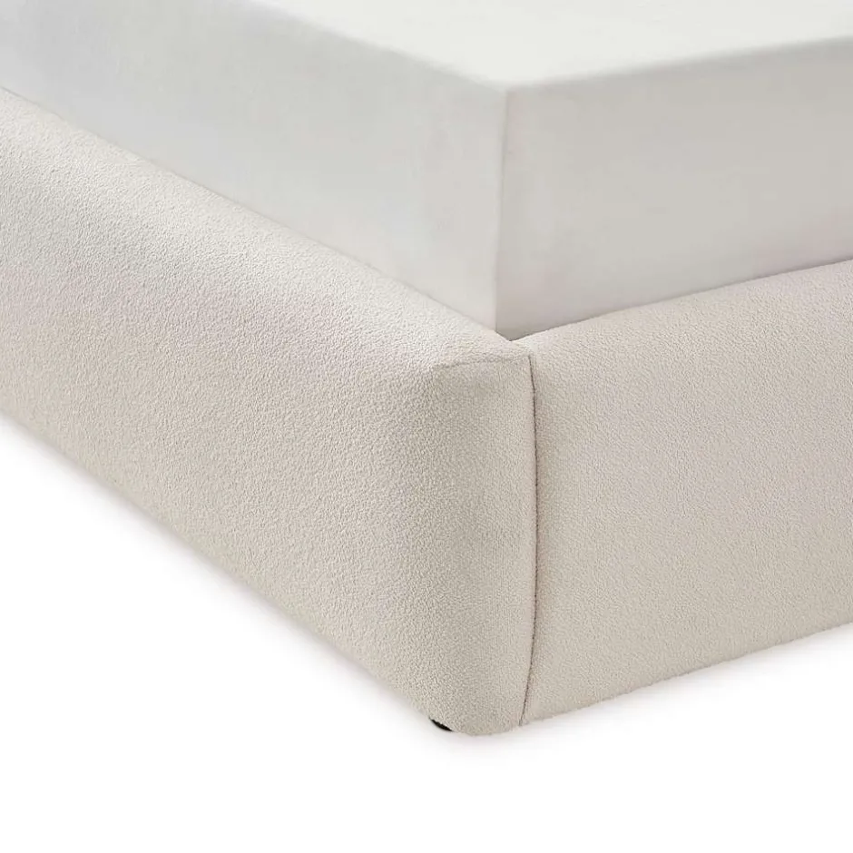 Fashion Auburn Performance Bouclé Storage Bed Beds & Bed Frames