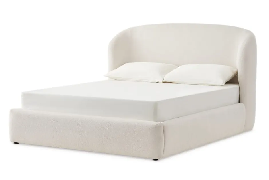 Fashion Auburn Performance Bouclé Storage Bed Beds & Bed Frames