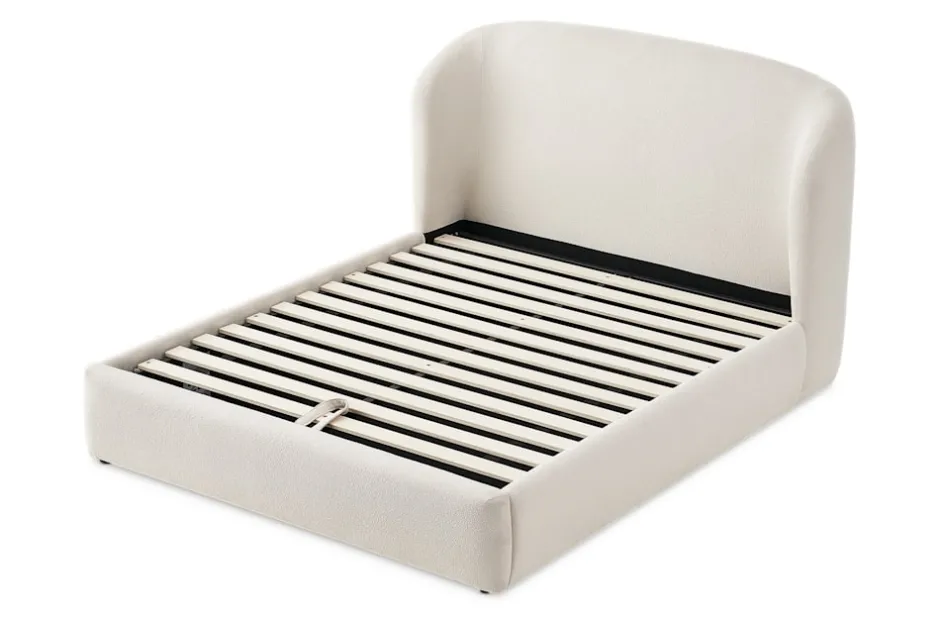 Fashion Auburn Performance Bouclé Storage Bed Beds & Bed Frames