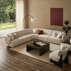 Fashion Auburn Performance Fabric Armless Sofa Armchairs And Accent Chairs|Modular Sofas