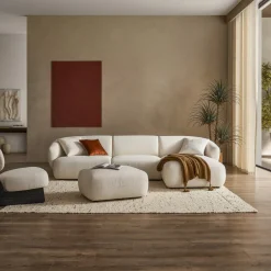 Discount Auburn Performance Fabric Right Arm Chaise Modular Sofas|Loveseats