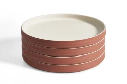 New Audrey Dinner Plates, Set of 4 Tableware|Small Dining Room Furniture