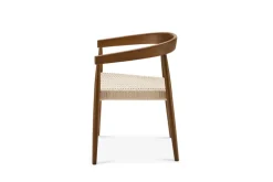 Discount Austen Dining Arm Chair, Walnut Stain Dining Chairs