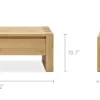 Clearance Bradley Coffee Table with Drawers Coffee Tables