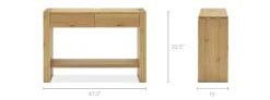 Fashion Bradley Console Table with Drawers Console & Entryway Tables