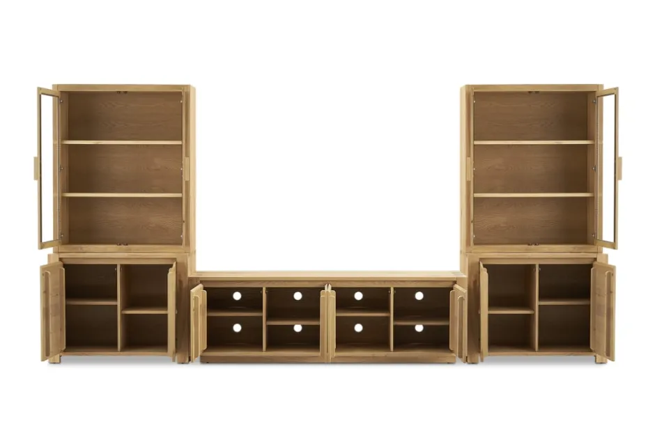 Clearance Bradley Media Console System Shelves & Bookcases|Tv Stands
