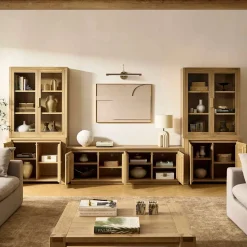 Clearance Bradley Media Console System Shelves & Bookcases|Tv Stands