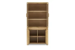 Discount Bradley Small Sideboard with Glass Cabinet Small Space Storage|Shelves & Bookcases