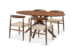 Discount Brighton Oval Dining Table with Austen Chair Set Dining Room Furniture Sets|Dining Room Sets