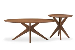 Sale Bristol Coffee Table Set, Walnut Coffee Tables|Small Living Room Furniture