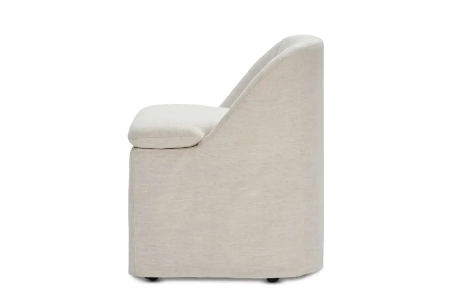 Best Callie Slipcovered Dining Chair Dining Chairs