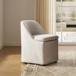 Best Callie Slipcovered Dining Chair Dining Chairs