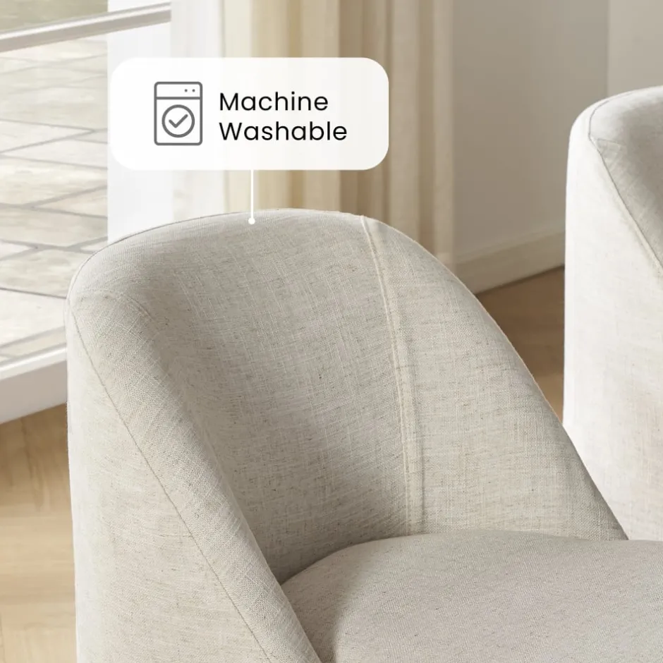 Best Callie Slipcovered Dining Chair Dining Chairs