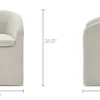 New Callie Slipcovered Dining Arm Chair Dining Chairs