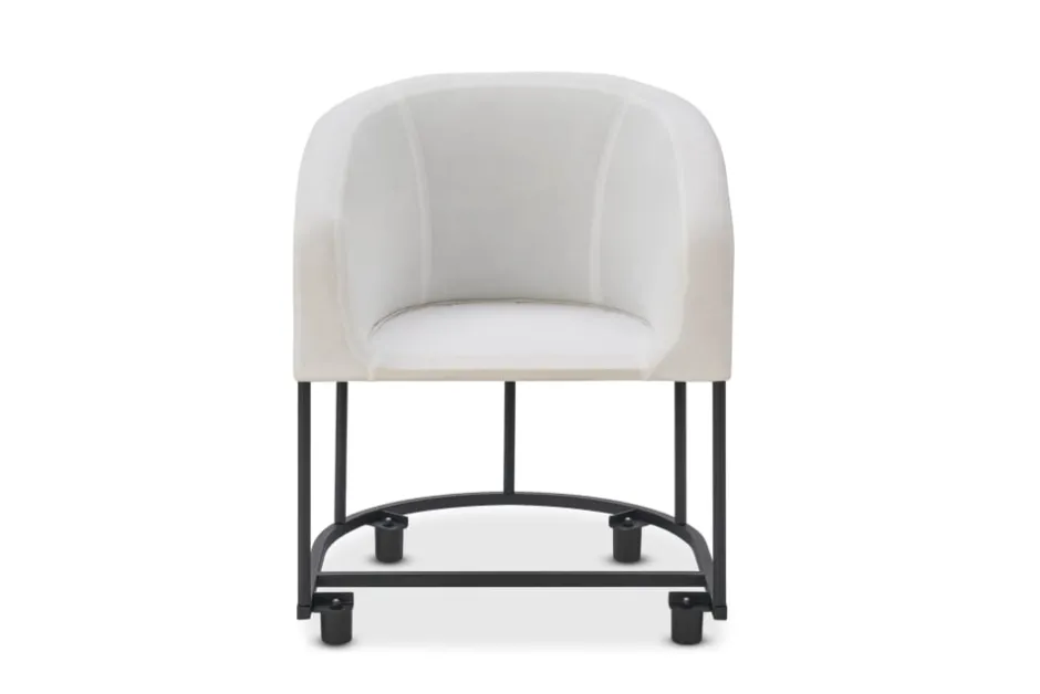 New Callie Slipcovered Dining Arm Chair Dining Chairs