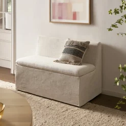 Discount Callie Storage Banquette Bench Benches|Small Dining Room Furniture