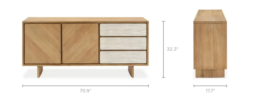 Discount Casa Sideboard Sideboards & Buffet Cabinets