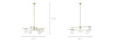 Discount Cedric 6-Light Chandelier Lighting And Lamps