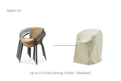 Best Como Outdoor Dining Chair Set Cover Outdoor Accessories