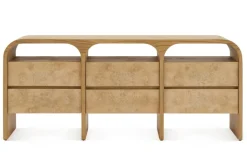 Discount Crescent 6-Drawer Dresser Dressers & Chest Of Drawers|Dressers & Chest Of Drawers