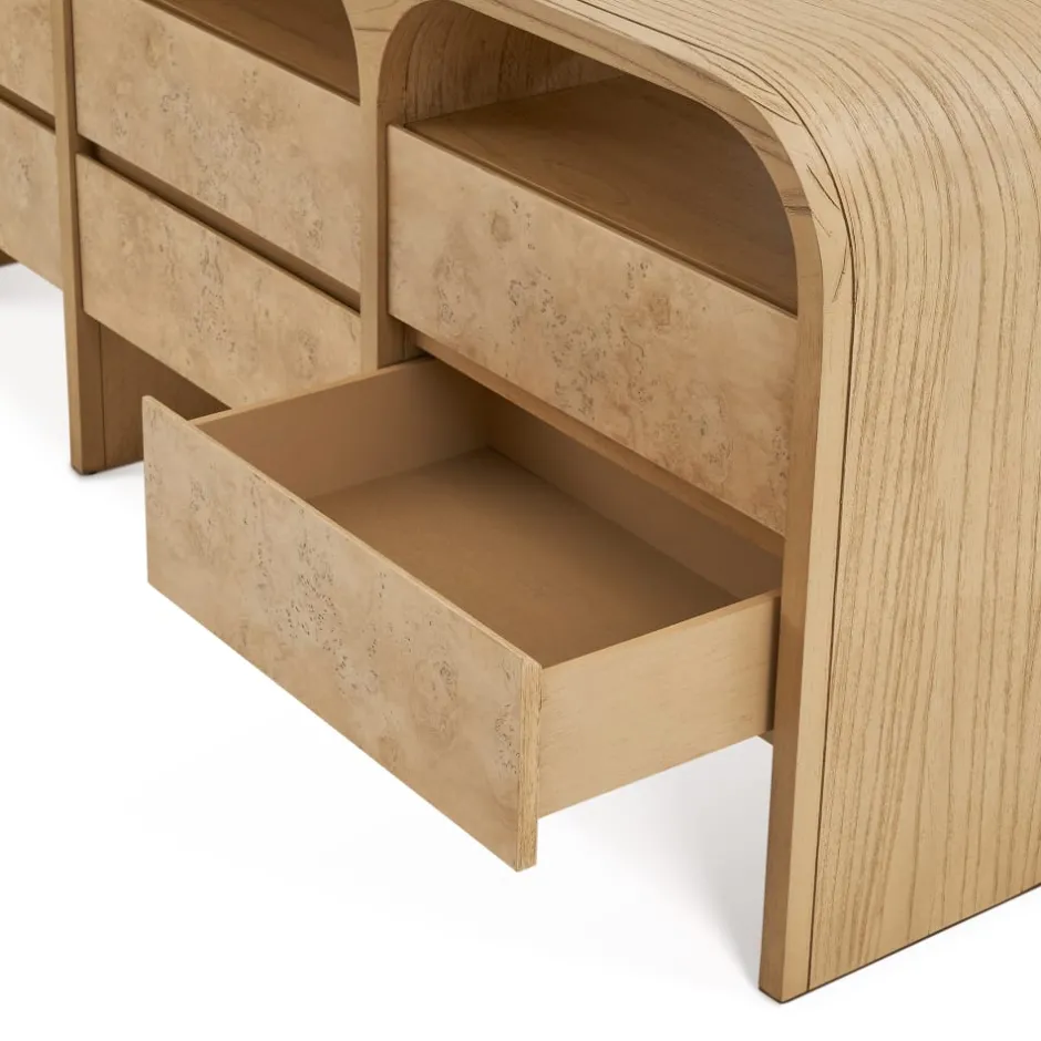 Discount Crescent 6-Drawer Dresser Dressers & Chest Of Drawers|Dressers & Chest Of Drawers