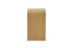 Best Crescent 2-Drawer Nightstand Small Bedroom Furniture|Nightstands & Bedside Tables