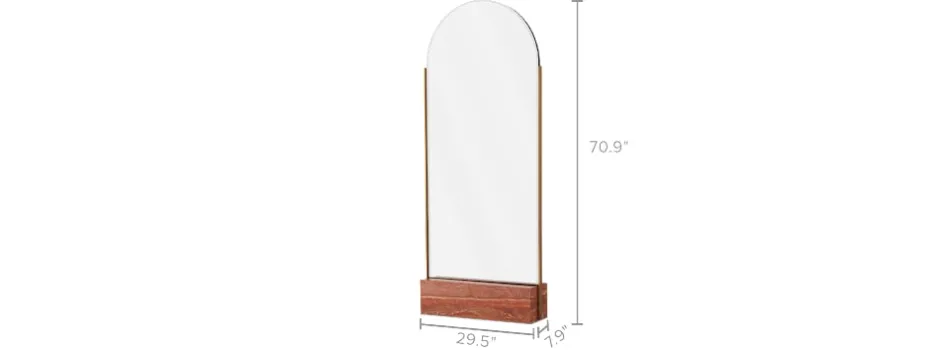 New Crimson Floor Mirror Wall & Floor Mirrors