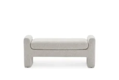 New Dakota Performance Bouclé Bench Bedroom Benches|Benches