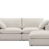 New Dawson 3 Seater Sofa with Ottoman Living Room Sets|Living Room Sets