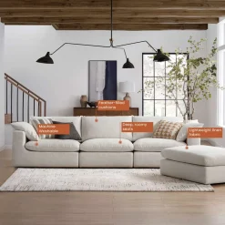 New Dawson Armless Sofa Armchairs And Accent Chairs|Modular Sofas