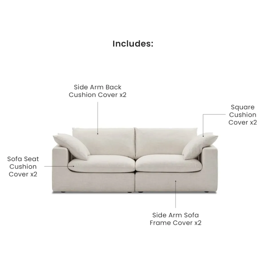 New Dawson Combination Sofa Cover Sofa And Bed Covers