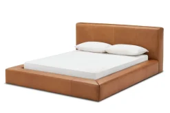 Discount Dawson Leather Bed Beds & Bed Frames